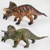 Динозавр музыкальный Q 9899-512 А (24/2) 2 вида, на батарейках, мягкий, резиновый, 24см, 1шт в пакете