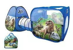 Палатка с тоннелем X 001 A (24/2) в сумке, "Динозавры"