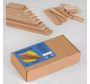 гр Конструктор деревянный КP-014 (1) 10 деталей, логический, в коробке "Игруша"