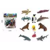 Набір тварин Q 502-9 (60)  "Морські мешканці", 10 елементів, у пакеті