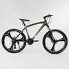 Велосипед Спортивный CORSO «Evolution» 26" дюймов 46225 (1) рама алюминиевая 18``, оборудование Shimano 24 скорость, литые диски, собран на 75