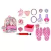 Набір для педикюру ZR 31 D (48/2) тапочки, лаки для нігтів, бомбочки для ванни, блискітки, резинки для волосся, у сумці Набір для педикюру ZR 31 D (48/2) тапочки, лаки для нігтів, бомбочки для ванни, блискітки, резинки для волосся, у сумці