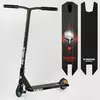 Самокат трюковый Т-60738 Best Scooter (4) "Warrior", HIC-система, ПЕГИ, алюминиевый диск и дека, колёса PU, d=120мм, ширина руля 58 см Самокат трюковый Т-60738 Best Scooter (4) "Warrior", HIC-система, ПЕГИ, алюминиевый диск и дека, колёса PU, d=120мм, ширина руля 58 см