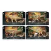 Набор динозавра Q 9899 V 7 (24/2) 4 вида, 5 элементов, 3 динозавра, 2 аксессуара, в коробке