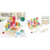 Логічна дерев’яна дошка C 75286 (48) 21х12 см, 3 гри: магнітна риболовля, гра з кілочками та ксилофон, дерев’яна вудочка, молоточок, в коробці Логічна дерев’яна дошка C 75286 (48) 21х12 см, 3 гри: магнітна риболовля, гра з кілочками та ксилофон, дерев’яна вудочка, молоточок, в коробці