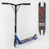 Самокат трюковый Best Scooter 50352 (1) HIC-система, ПЕГИ, алюминиевый диск и дека, колёса PU d-110мм, ширина руля-52см, высота - 83см, в коробке Самокат трюковый Best Scooter 50352 (1) HIC-система, ПЕГИ, алюминиевый диск и дека, колёса PU d-110мм, ширина руля-52см, высота - 83см, в коробке