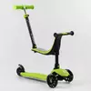 Самокат трехколесный Best Scooter PL-315 (4) колеса PU со светом, сидение, родительская ручка, в коробке Самокат трехколесный Best Scooter PL-315 (4) колеса PU со светом, сидение, родительская ручка, в коробке