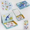 Магнітні пазли С 47879 (24) “Морські жителі”, 10 навчальних карток, в коробці Магнітні пазли С 47879 (24) “Морські жителі”, 10 навчальних карток, в коробці