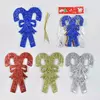 Ёлочная игрушка С 30958 Бант (600) 14см, 4шт в кульке Ёлочная игрушка С 30958 Бант (600) 14см, 4шт в кульке