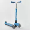 Самокат трехколесный Y-00180 (4) Best Scooter, ГОЛУБОЙ, складной алюминиевый руль, 4 колеса PU со светом, d=12 см Самокат трехколесный Y-00180 (4) Best Scooter, ГОЛУБОЙ, складной алюминиевый руль, 4 колеса PU со светом, d=12 см