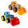 гр Іграшка "Трактор" 1721 (8) "Technok Toys"  3 кольори, підйомний ківш, 36см, у сітці