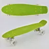 Скейт Пенни борд 0355 (8) Best Board, САЛАТОВЫЙ, доска=55см, колёса PU со светом, диаметр 6см Скейт Пенни борд 0355 (8) Best Board, САЛАТОВЫЙ, доска=55см, колёса PU со светом, диаметр 6см