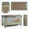 Ліжечко-манеж Toti T-07710 (1) колір коричневий, розмір 126x65x75 см, в коробці Ліжечко-манеж Toti T-07710 (1) колір коричневий, розмір 126x65x75 см, в коробці