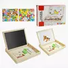 Дерев`яна магнітна дошка C 65004 (36) 2в1, магнітні пазли, дошка для малювання, в коробці Дерев`яна магнітна дошка C 65004 (36) 2в1, магнітні пазли, дошка для малювання, в коробці