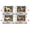 Набор животных Q 9899 A34 (72/2) "Дикие животные", 4 вида, в коробке