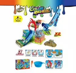 Автомийка SK 774 S (24)трек, 2 металопластикові машинки, змінюють колір, рухливі елементи, піпетка для водички, в коробці Автомийка SK 774 S (24)трек, 2 металопластикові машинки, змінюють колір, рухливі елементи, піпетка для водички, в коробці