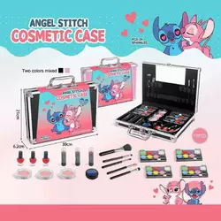 Косметика FT 2105 E (20) 2 види, дзеркальце, тіні, рум’яна, лаки, помади, у валізі Косметика FT 2105 E (20) 2 види, дзеркальце, тіні, рум’яна, лаки, помади, у валізі