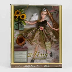 Кукла Лилия ТК - 14074 (48/2) "TK Group", "Принцесса Веснянка", питомец, аксессуары, в коробке