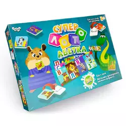гр Настільна розважальна гра "Суперлото.  Абетка" СЛА-01U (10) (УКР) "Danko Toys" гр Настільна розважальна гра "Суперлото.  Абетка" СЛА-01U (10) (УКР) "Danko Toys"