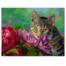 Алмазна мозаїка JS 24661 (50) "TK Group", "Тварини", 30х20 в коробці Алмазна мозаїка JS 24661 (50) "TK Group", "Тварини", 30х20 в коробці