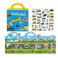 Зошит з наліпками LY 63017 (200) багаторазові наліпки, в пакеті Зошит з наліпками LY 63017 (200) багаторазові наліпки, в пакеті