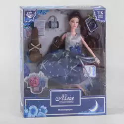 Кукла Лилия TK - 13160 (48/2) "TK Group", "Лунная принцесса", аксессуары, в коробке