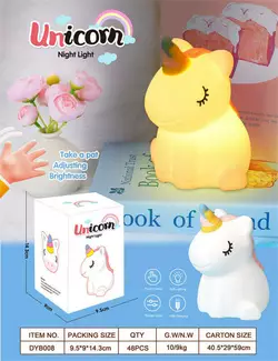 Нічник C 69806 (48) 3 режими, USB Type-C, силіконовий, в коробці Нічник C 69806 (48) 3 режими, USB Type-C, силіконовий, в коробці