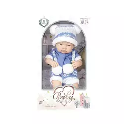 Пупс 241-1 (18/2) знімний одяг, довжина 40 см, м’якотілий, в коробці Пупс 241-1 (18/2) знімний одяг, довжина 40 см, м’якотілий, в коробці