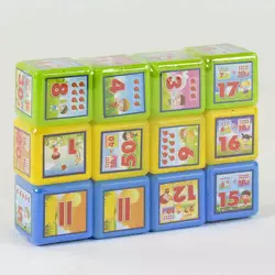 гр Кубики "Математика 12 шт" 09052 (24) "M Toys" гр Кубики "Математика 12 шт" 09052 (24) "M Toys"