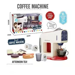 Кавомашина J 601 (18) на батарейках, звук, підсвічування, тістечка, кавові капсули, в коробці Кавомашина J 601 (18) на батарейках, звук, підсвічування, тістечка, кавові капсули, в коробці