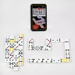 Доміно C 60297 (24) 28 штук, металева коробка, у коробці Доміно C 60297 (24) 28 штук, металева коробка, у коробці