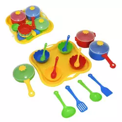 гр Набір посуду столовий "Ромашка" 39146 (9) 2 види, "Tigres", 19 елементів, в сітці гр Набір посуду столовий "Ромашка" 39146 (9) 2 види, "Tigres", 19 елементів, в сітці