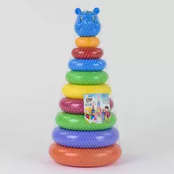 гр Пірамідка №4 07014 (5)  /8 кілець/ 07014 "M Toys" гр Пірамідка №4 07014 (5)  /8 кілець/ 07014 "M Toys"