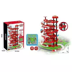 Трек-парковка 660 A-325 (10/2) масштаб - 1:64, автоматичний підіймач, підсвічування, звукові ефекти, металопластикові машинки, наліпки, в коробці Трек-парковка 660 A-325 (10/2) масштаб - 1:64, автоматичний підіймач, підсвічування, звукові ефекти, металопластикові машинки, наліпки, в коробці