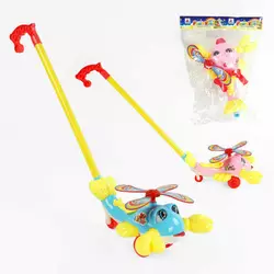 Каталка 8587 А (72/2) 2 види, лобстер, на паличці, з дзвіночком, у пакеті Каталка 8587 А (72/2) 2 види, лобстер, на паличці, з дзвіночком, у пакеті