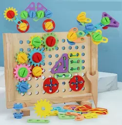 Мозаїка дерев’яна С 68307 (20) 2в1, 3D, гра-шнурівка, гайковий ключ, в коробці Мозаїка дерев’яна С 68307 (20) 2в1, 3D, гра-шнурівка, гайковий ключ, в коробці