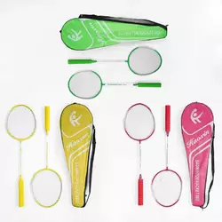 Бадмінтон C 63473 (50) 3 види, 2 ракетки, в чохлі, металевий каркас, ВИДАЄТЬСЯ ТІЛЬКИ МІКС ВИДІВ Бадмінтон C 63473 (50) 3 види, 2 ракетки, в чохлі, металевий каркас, ВИДАЄТЬСЯ ТІЛЬКИ МІКС ВИДІВ