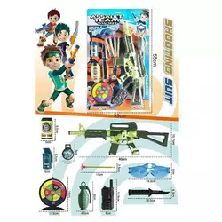 Військовий набір 857 X3F (72) 10 елементів, на листі Військовий набір 857 X3F (72) 10 елементів, на листі