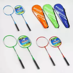 Бадмінтон C 48179 (50) "TK Sport", 3 кольори, 2 ракетки, у чохлі, ВИДАЄТЬСЯ ТІЛЬКИ МІКС ВИДІВ Бадмінтон C 48179 (50) "TK Sport", 3 кольори, 2 ракетки, у чохлі, ВИДАЄТЬСЯ ТІЛЬКИ МІКС ВИДІВ