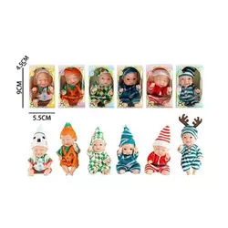 Пупс LK 3200-1 (720/2) святковий костюм, висота 9 см,  в коробці, ВИДАЄТЬСЯ ТІЛЬКИ МІКС ВИДІВ Пупс LK 3200-1 (720/2) святковий костюм, висота 9 см,  в коробці, ВИДАЄТЬСЯ ТІЛЬКИ МІКС ВИДІВ