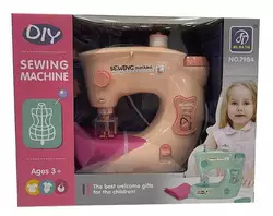 Швейна машинка 7984 A (60/2) на батарейках, шиє, підсвічування, нитки, тканина, сантиметр, інструкція, в коробці Швейна машинка 7984 A (60/2) на батарейках, шиє, підсвічування, нитки, тканина, сантиметр, інструкція, в коробці