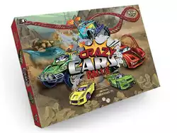 гр Настільна розважальна гра "Crazy Cars Rally" DTG93R (20) "Danko Toys"