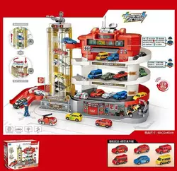 Трек Е 7004 / В 6003 (4) 4 поверхи, 6 машинок, автоматичний витяг, світло, звук, англійська озвучка, в коробці Трек Е 7004 / В 6003 (4) 4 поверхи, 6 машинок, автоматичний витяг, світло, звук, англійська озвучка, в коробці