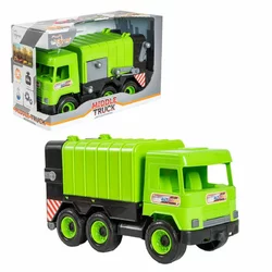 гр Авто "Middle truck" сміттєвоз (4) 39484 (св. зелений) в коробці "Tigres"