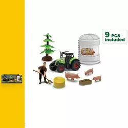 Ферма 550-26 K (24/2) трактор, інерційний механізм, фігурки, звукові ефекти, підсвічування, в коробці Ферма 550-26 K (24/2) трактор, інерційний механізм, фігурки, звукові ефекти, підсвічування, в коробці