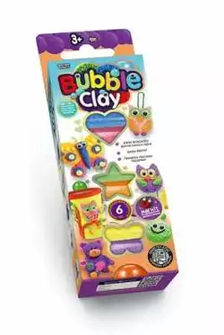 гр Набір креативної творчості "BUBBLE CLAY" BBC-01-01U,02U 4 вида (30) (УКР) "Danko Toys"