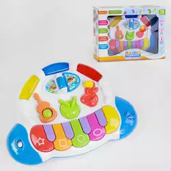 Піаніно музичне 34523 (12) "ТК Group", ОЗВУЧУВАННЯ УКРАЇНСЬКОЮ МОВОЮ, підсвічування, вивчення геометричних фігур, мелодії, пісенька, казка, в коробці Піаніно музичне 34523 (12) "ТК Group", ОЗВУЧУВАННЯ УКРАЇНСЬКОЮ МОВОЮ, підсвічування, вивчення геометричних фігур, мелодії, пісенька, казка, в коробці