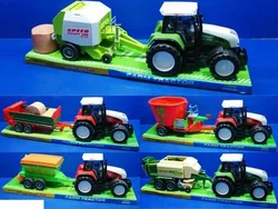 Трактор 3089 /7089 (9) “Сельскохозяйственная техника”, 5 видов, инерция, подвижные детали, в слюде