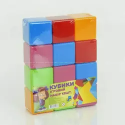 гр Кубики большие 12 шт. 14067 (16) "M Toys" гр Кубики большие 12 шт. 14067 (16) "M Toys"