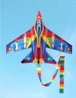 Повітряний змій C 52195 (500) "Літак", 400см (120 см без хвоста)х150см. Повітряний змій C 52195 (500) "Літак", 400см (120 см без хвоста)х150см.